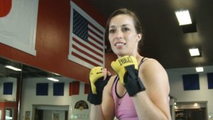 boxing woman